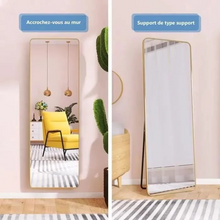 Charger l'image dans la galerie, KotiCidsin 137 x 37 cm Miroir sur Pied, Or