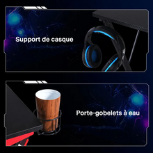 Charger l'image dans la galerie, Wevalley Bureau Gaming en L,LXZZ