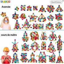 Carica l&#39;immagine nel visualizzatore di Gallery, KotiCidsin Jeu de Construction Magnétique, 38PCS, Bâtons Magnétiques de Construction, Jeux Educatifs, Jouet
